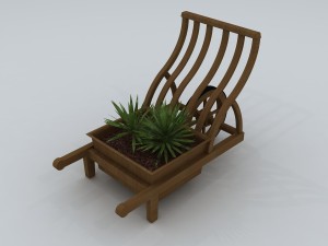 vehicle - trolley 3D-Modell