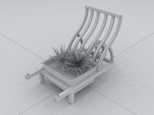 vehicle - trolley 3D-Modell