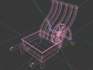 vehicle - trolley 02 3D Model