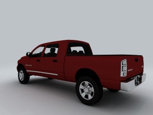 vehicle - truck 3D 模型