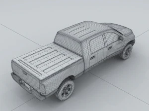 vehicle - truck 3D Model