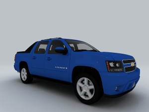 vehicle - truck 02 3D Model