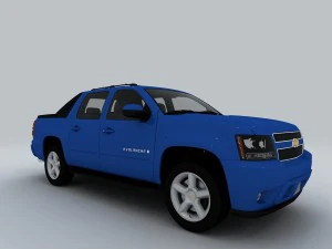 vehicle - truck 02 3D Model
