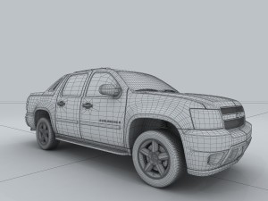 vehicle - truck 02 3D-Modell