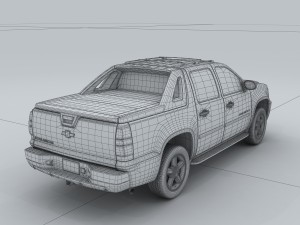 vehicle - truck 02 3D-Modell