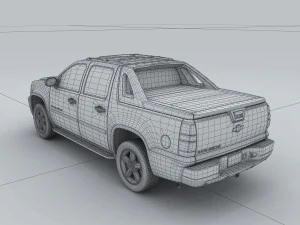 vehicle - truck 02 3D Model