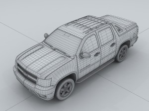 vehicle - truck 02 3D-Modell