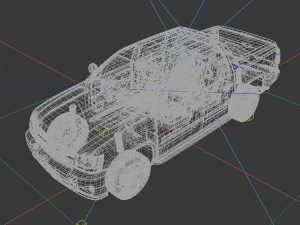 vehicle - truck 02 3D Model