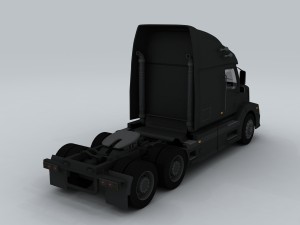 vehicle - truck head 3D Model