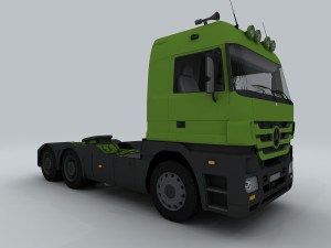 vehicle - truck head 03 3D Модель