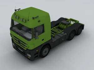 vehicle - truck head 03 3D Model