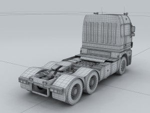 vehicle - truck head 03 3Dモデル