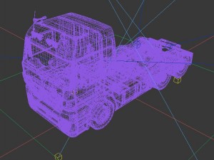 vehicle - truck head 03 3Dモデル