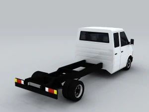 vehicle - truck head 04 3D Model