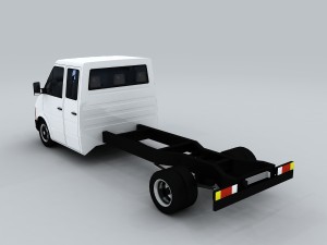 vehicle - truck head 04 3D Model