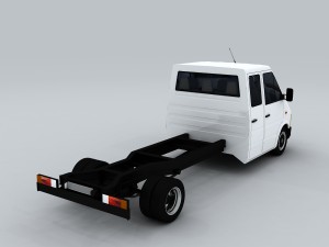 vehicle - truck head 05 Modelo 3D