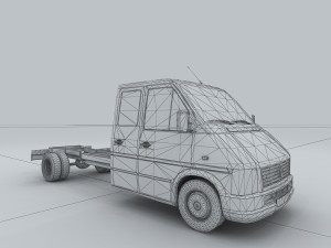vehicle - truck head 05 Modelo 3D