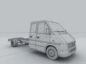 vehicle - truck head 05 3D Model