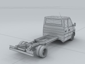 vehicle - truck head 05 Modelo 3D