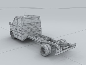 vehicle - truck head 05 Modelo 3D