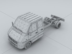 vehicle - truck head 05 Modelo 3D