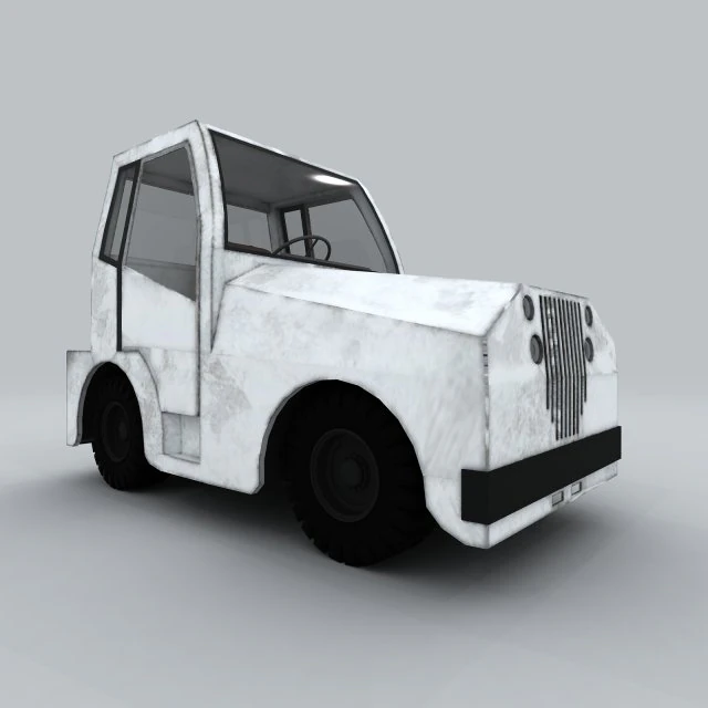 vehicle - truck head 06 3D Model .c4d .max .obj .3ds .fbx .stl .blend 