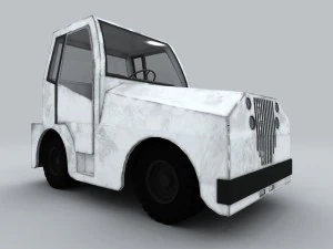 vehicle - truck head 06 3D Model