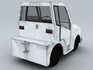 vehicle - truck head 06 3D Model