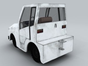 vehicle - truck head 06 3D Model