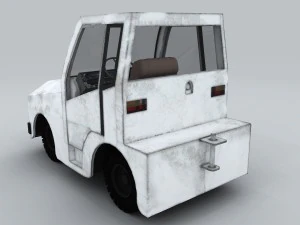 vehicle - truck head 06 3D Model