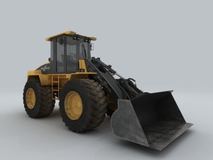vehicle bulldozer Modello 3D