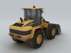 vehicle bulldozer Model 3D