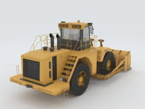 vehicle bulldozer 45 3D Model