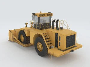 vehicle bulldozer 45 3D Model