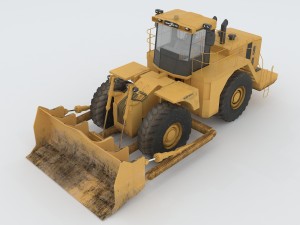 vehicle bulldozer 45 3Dモデル
