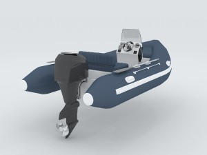 vehicle canoeing 15102 3D Модель