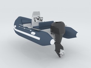 vehicle canoeing 15102 3D Модель