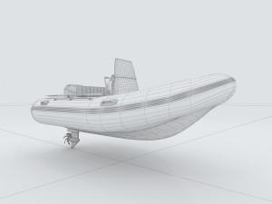 vehicle canoeing 15102 3D Модель