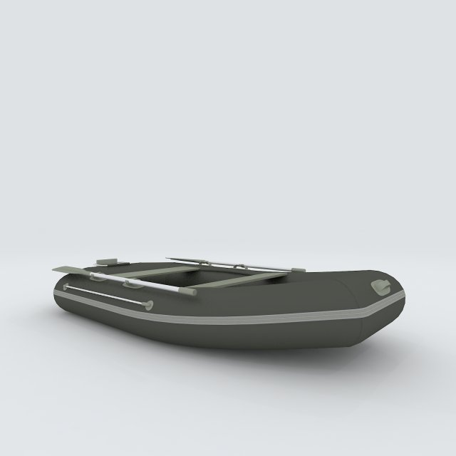vehicle canoeing 15103 3D Model .c4d .max .obj .3ds .fbx .stl .blend 