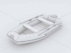 vehicle canoeing 15103 3D Model