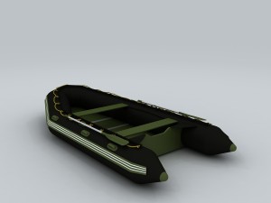 vehicle canoeing 15104 3D Модель