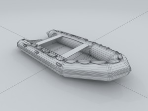 vehicle canoeing 15104 3D Модель