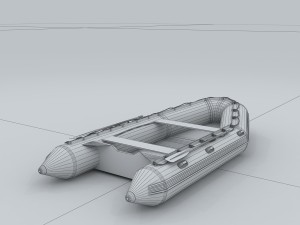 vehicle canoeing 15104 3D Модель