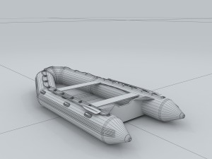 vehicle canoeing 15104 3D Модель