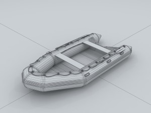 vehicle canoeing 15104 3D Модель