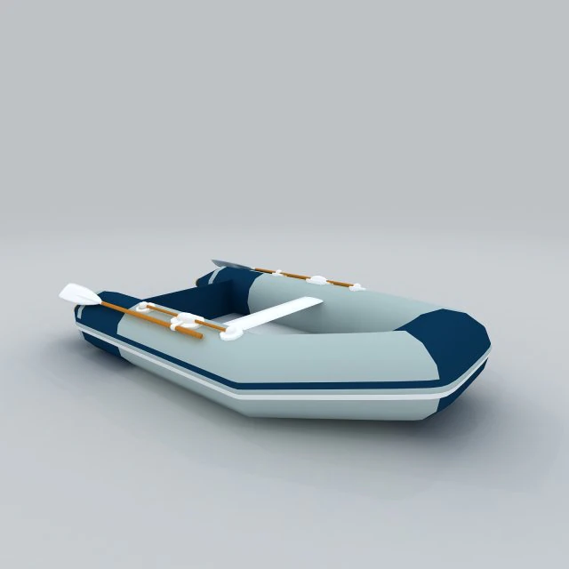 vehicle canoeing 35667 3D Model .c4d .max .obj .3ds .fbx .stl .blend