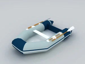 vehicle canoeing 35667 3D Model