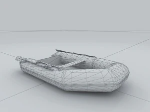 vehicle canoeing 35667 3D Model