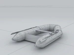 vehicle canoeing 35667 3D Model