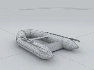 vehicle canoeing 35667 3D Model